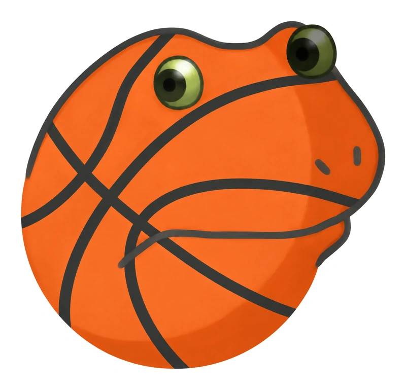 Bufo Basketball sticker