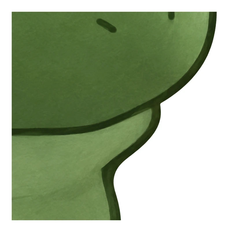 Bufo Blank Stare 1 1 sticker