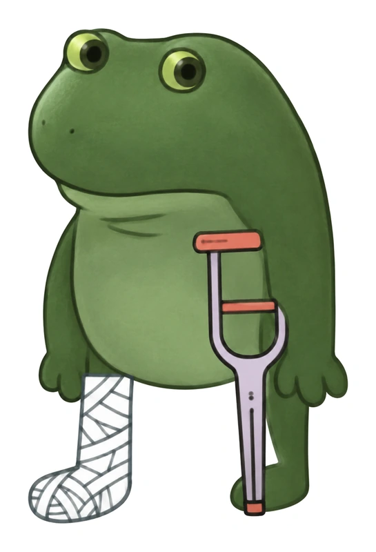 Bufo Broke His Toe And Isn'T Sure What To Do About The 12K He Signed Up For sticker