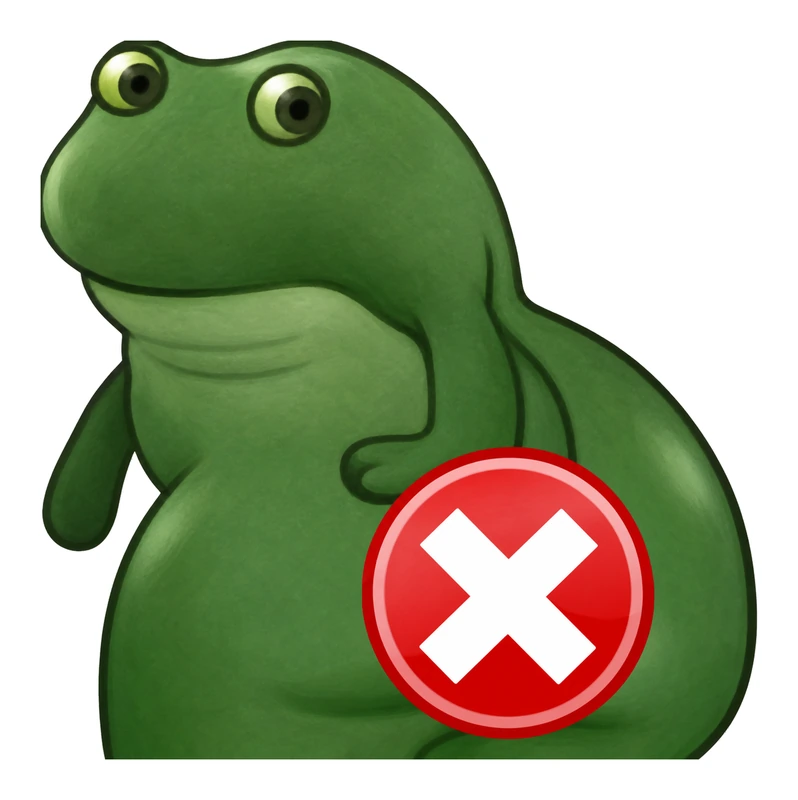 Bufo Declines Your Suppository Offer sticker