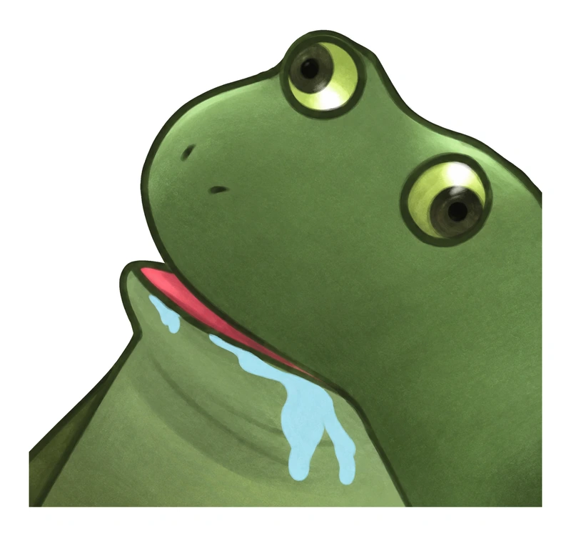 Bufo Discombobulated sticker
