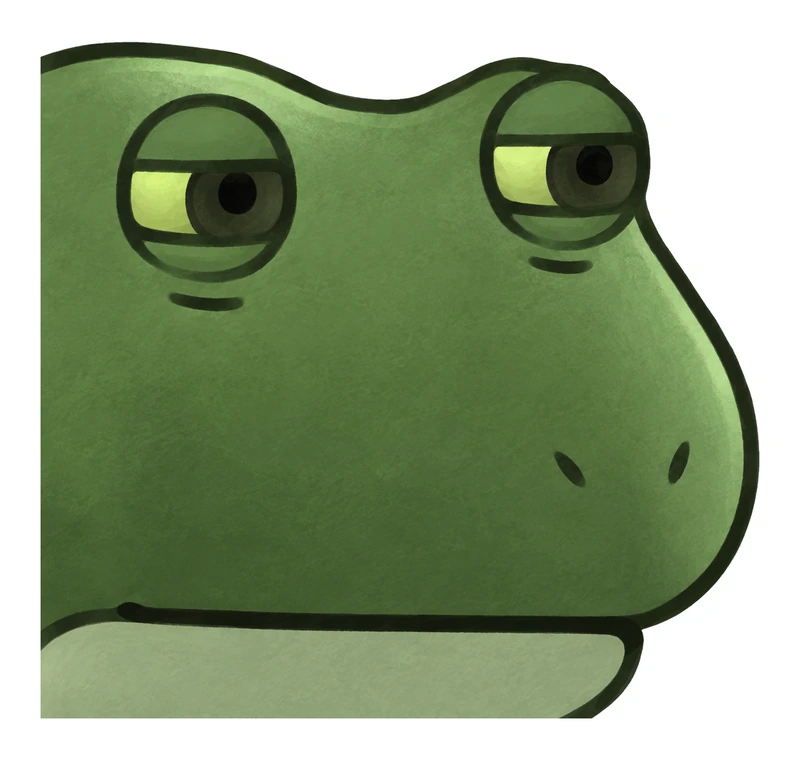Bufo Doesnt Believe You sticker