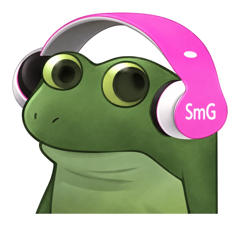 Bufo Headphones sticker