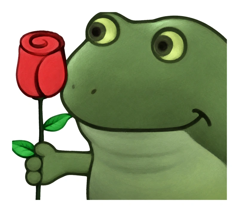 Bufo Hopes You Are Having A Good Day sticker