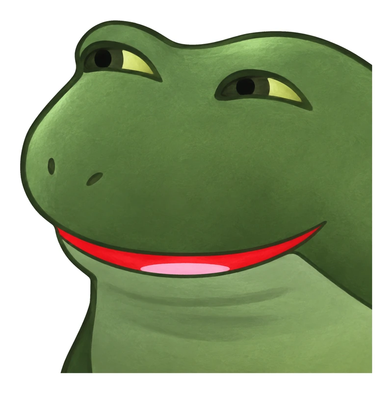 Bufo Is In On The Joke sticker