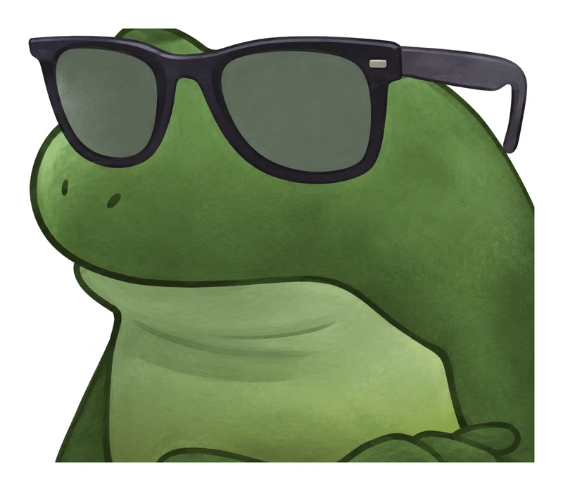 Bufo Is Unconcerned sticker