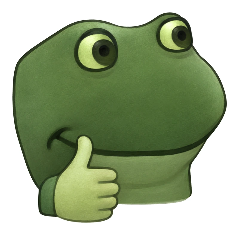 Bufo Likes That Idea sticker