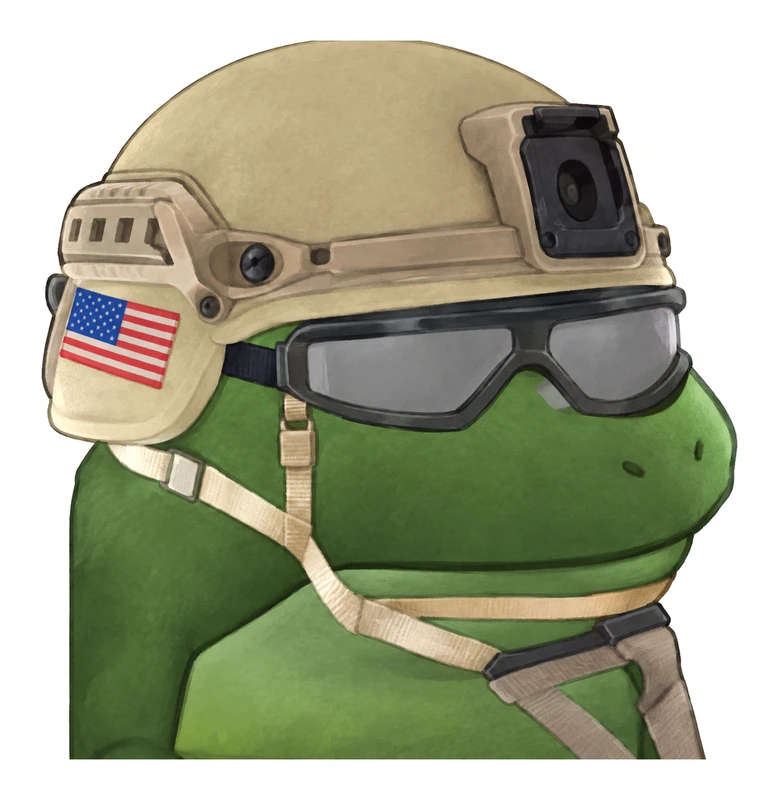 Bufo Marine sticker