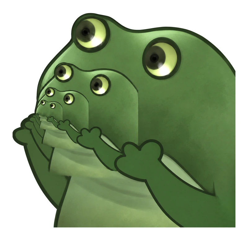 Bufo Offering Bufo Offering Bufo Offering Bufo sticker