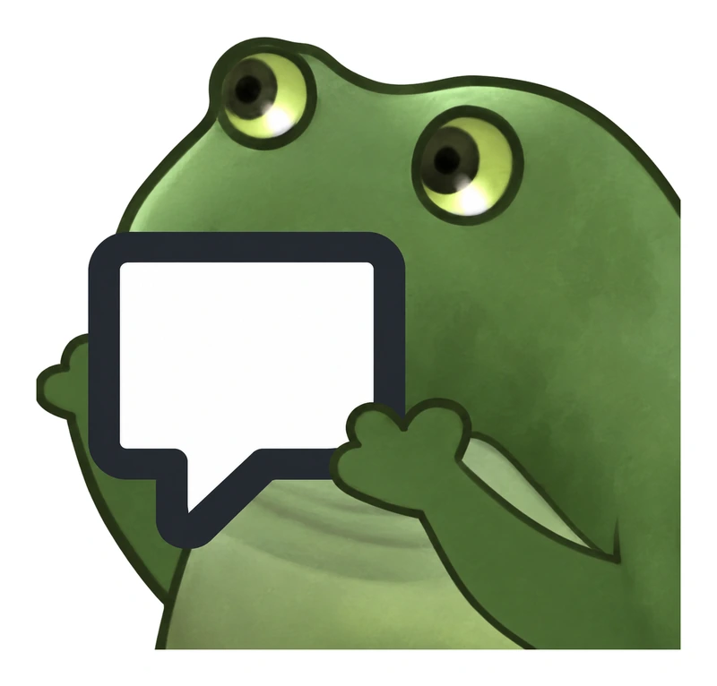 Bufo Offers A Comment sticker