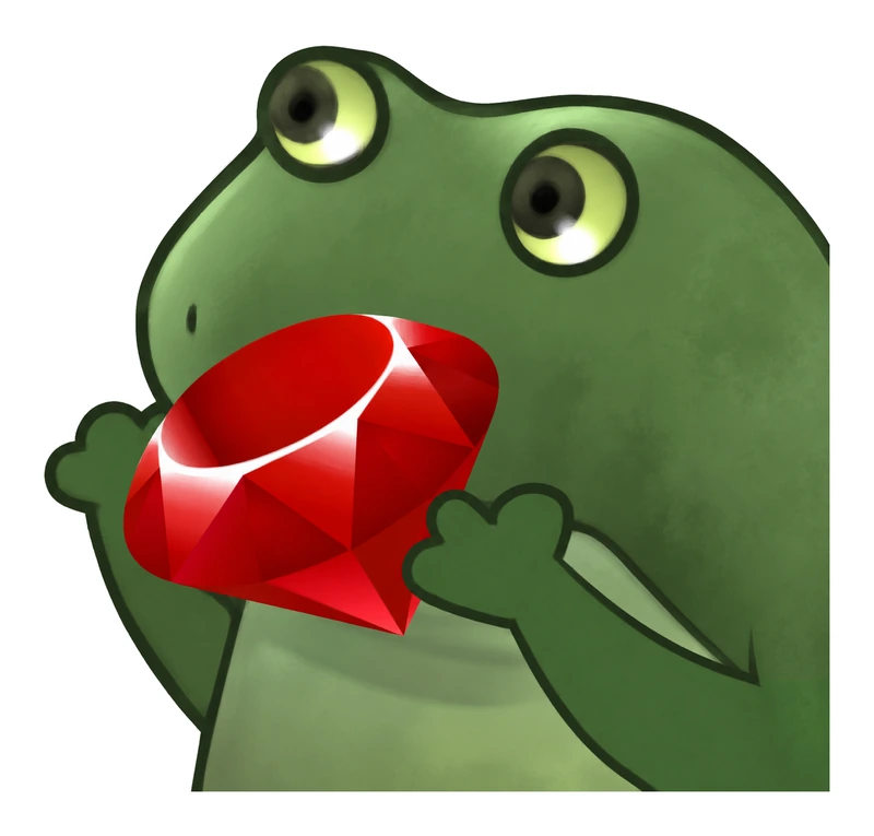 Bufo Offers A Ruby sticker