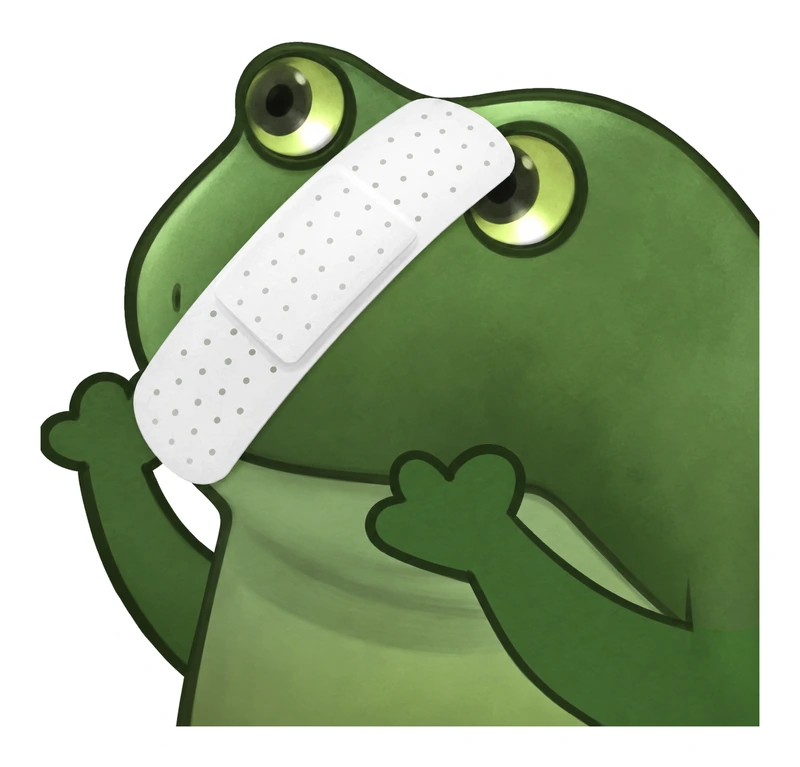 Bufo Offers A Speedy Recovery sticker