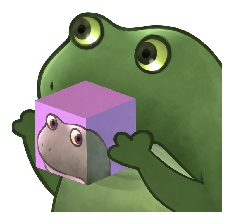 Bufo Offers Bufo Cubo sticker
