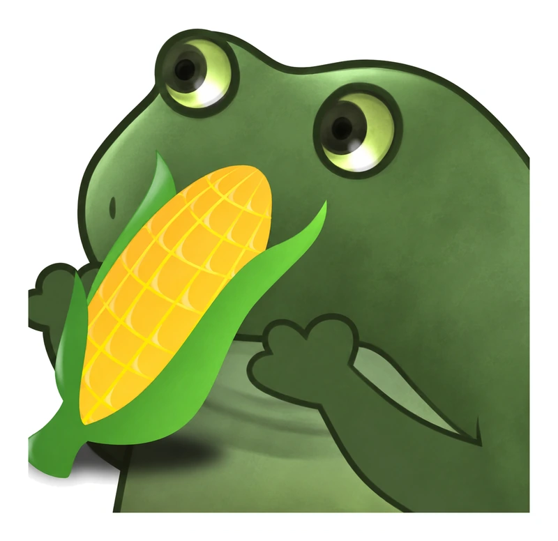 Bufo Offers Corn sticker