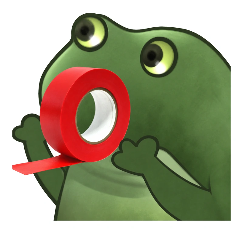 Bufo Offers Corporate Red Tape sticker
