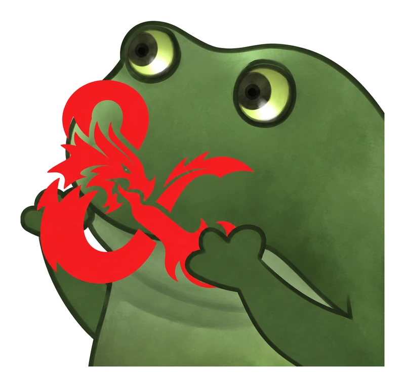 Bufo Offers Dnd sticker