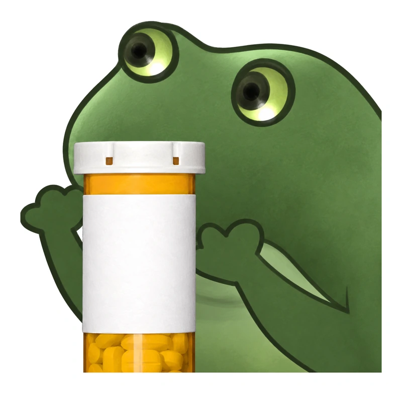 Bufo Offers Prescription Strength Painkillers sticker