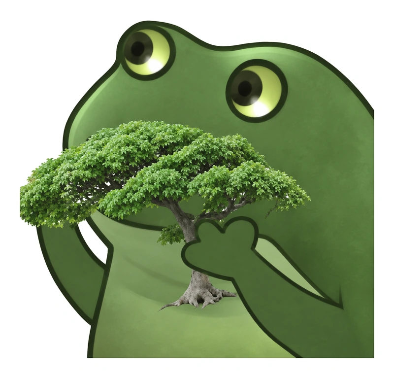 Bufo Offers Tree sticker