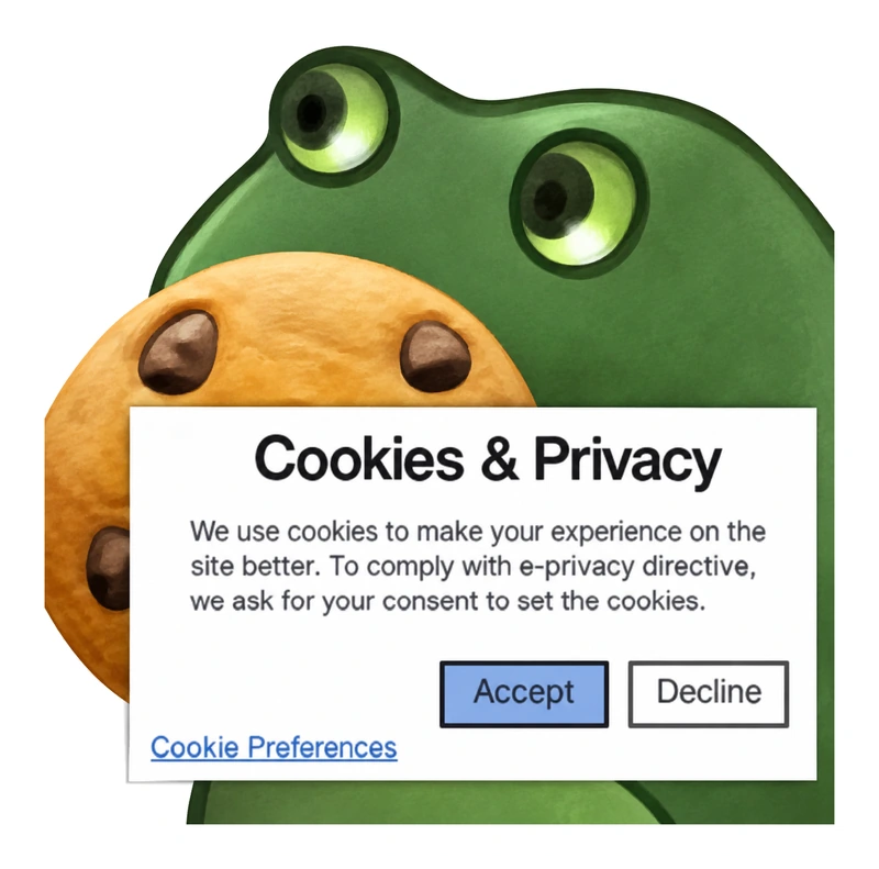 Bufo Offers You A Gdpr Compliant Cookie sticker