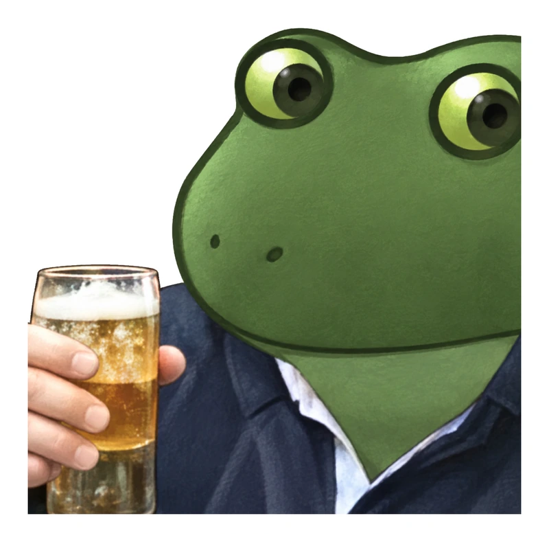 Bufo Offers You A Pint M8 sticker