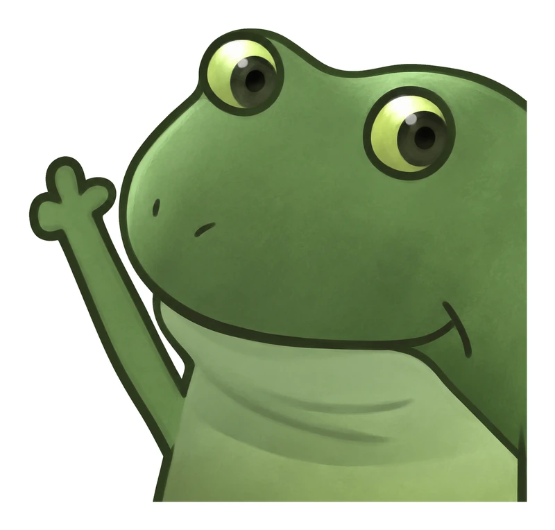 Bufo Oh Hai sticker