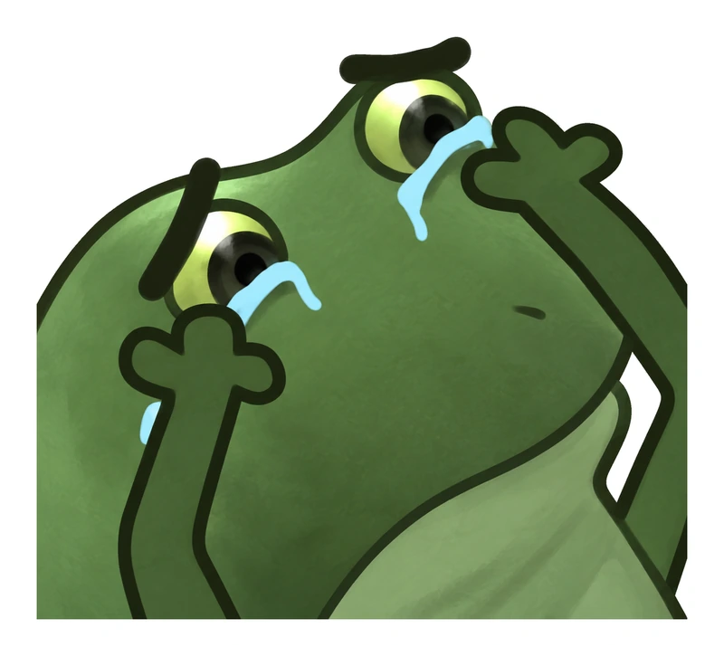 Bufo Panic sticker