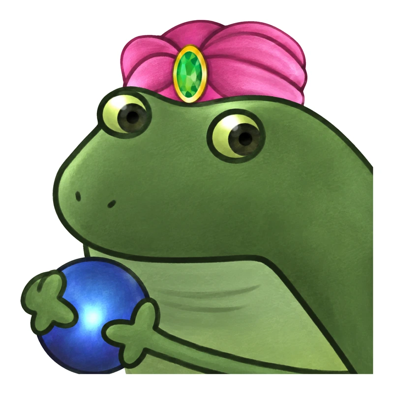 Bufo Psychic sticker