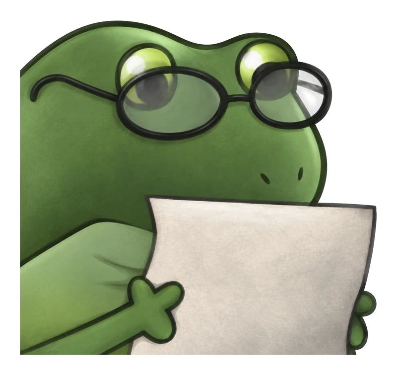 Bufo Review sticker