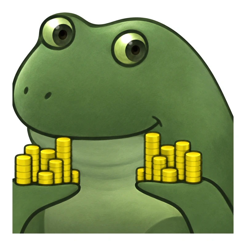 Bufo Rich sticker