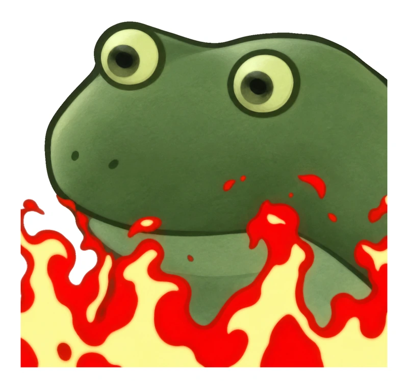Bufo Roasted sticker
