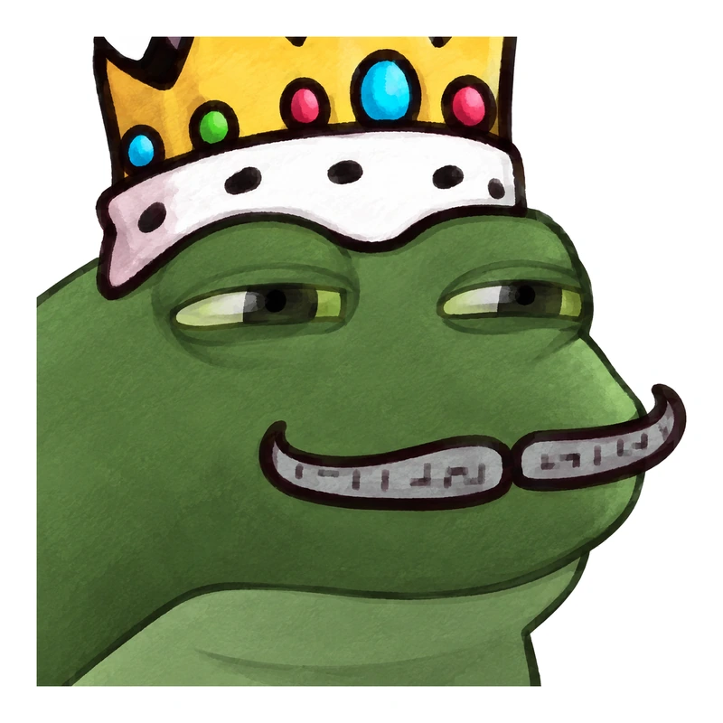 Bufo Royalty sticker