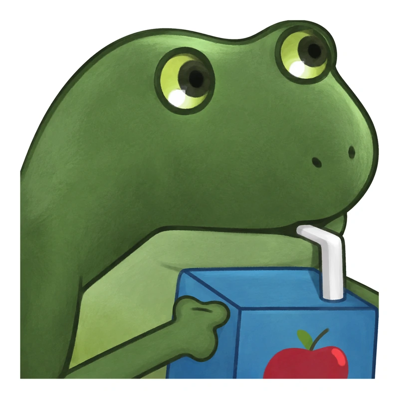 Bufo Sip sticker