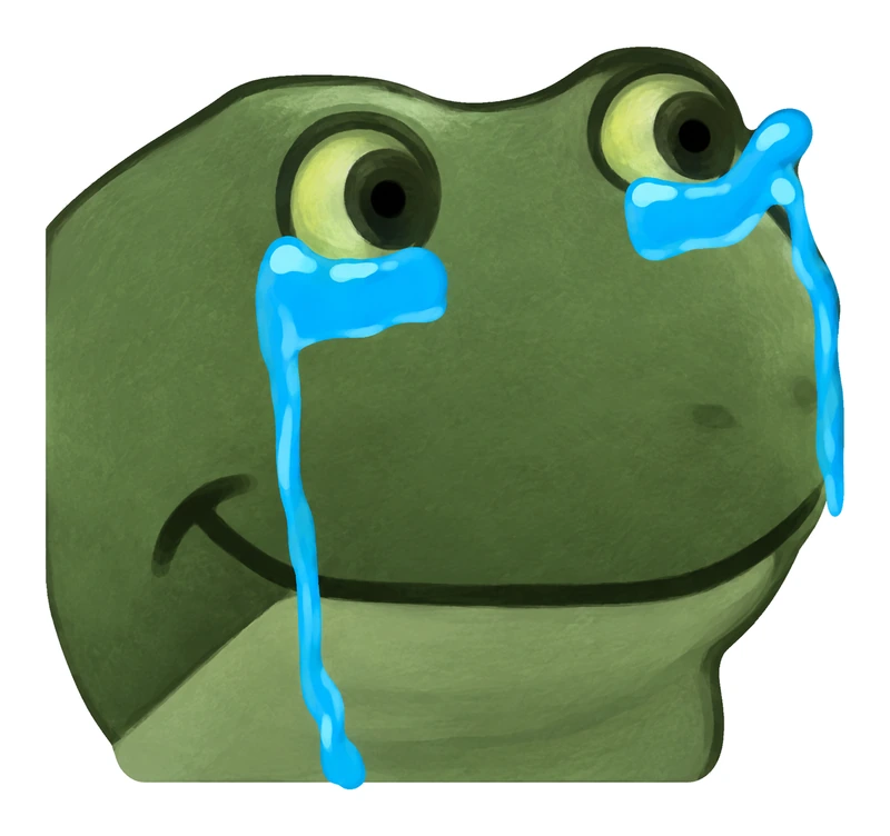 Bufo Tears Of Joy sticker