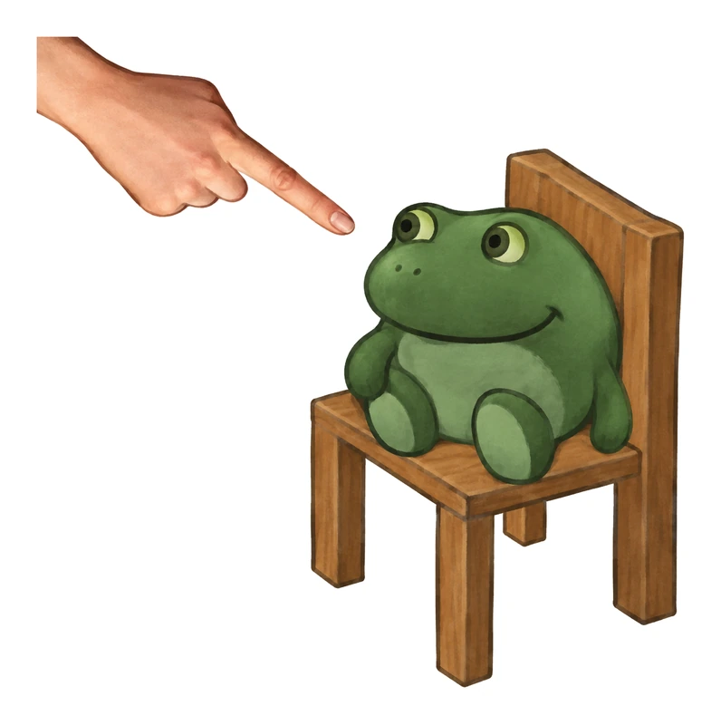Bufo Timeout sticker