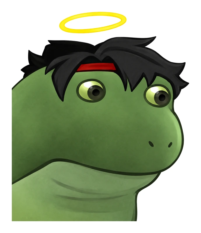 Bufo Tired sticker