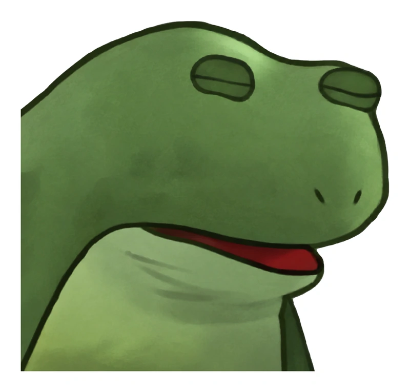 Bufo Ugh sticker