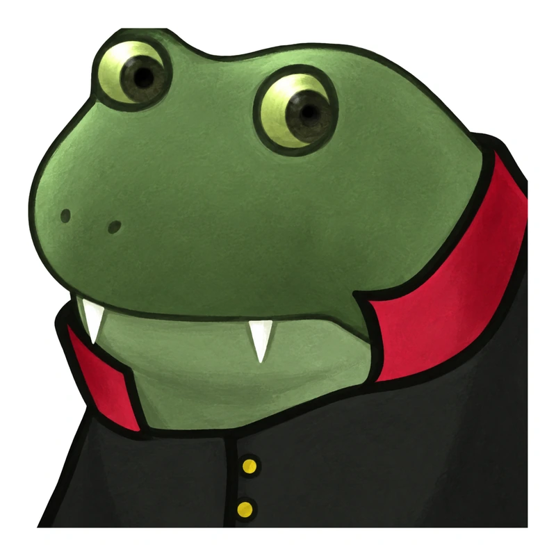 Bufo Vampire sticker