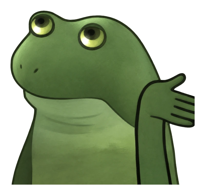 Bufo Whatever sticker