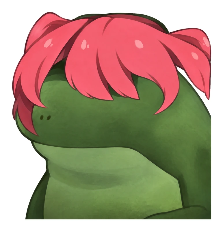 Bufo With A Fresh Do sticker