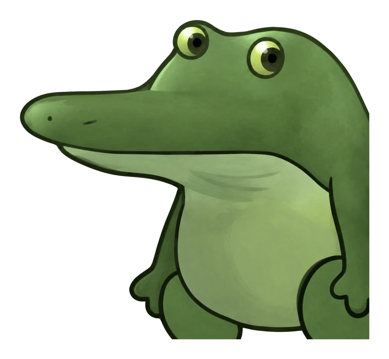 Bufodile sticker