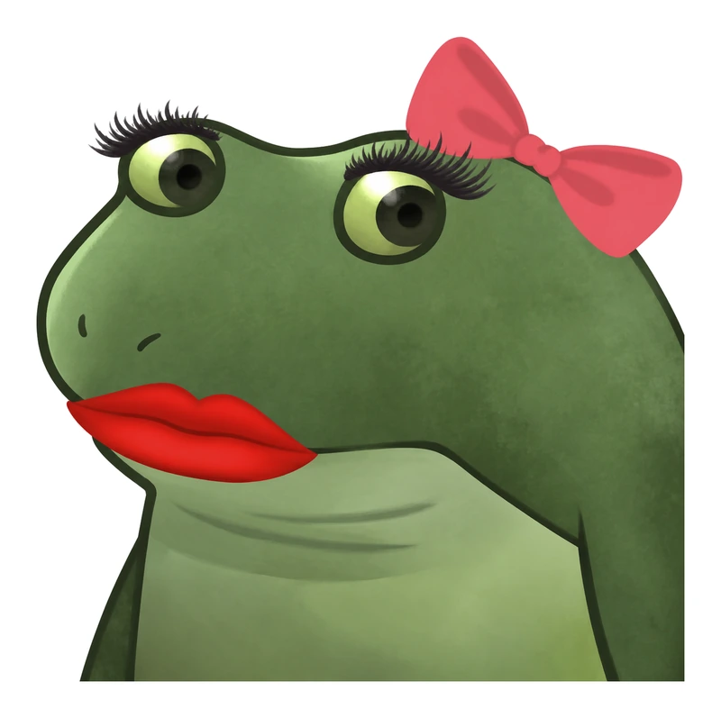 Mrs Bufo sticker