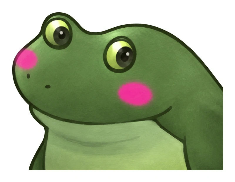 Smol Bufo Feels Blessed sticker