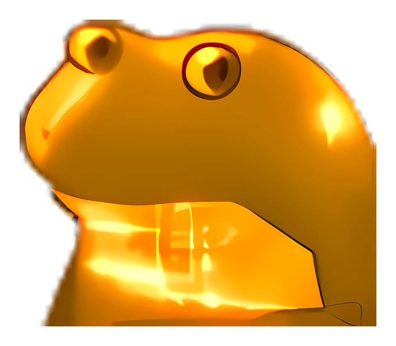 Bronze Bufo sticker