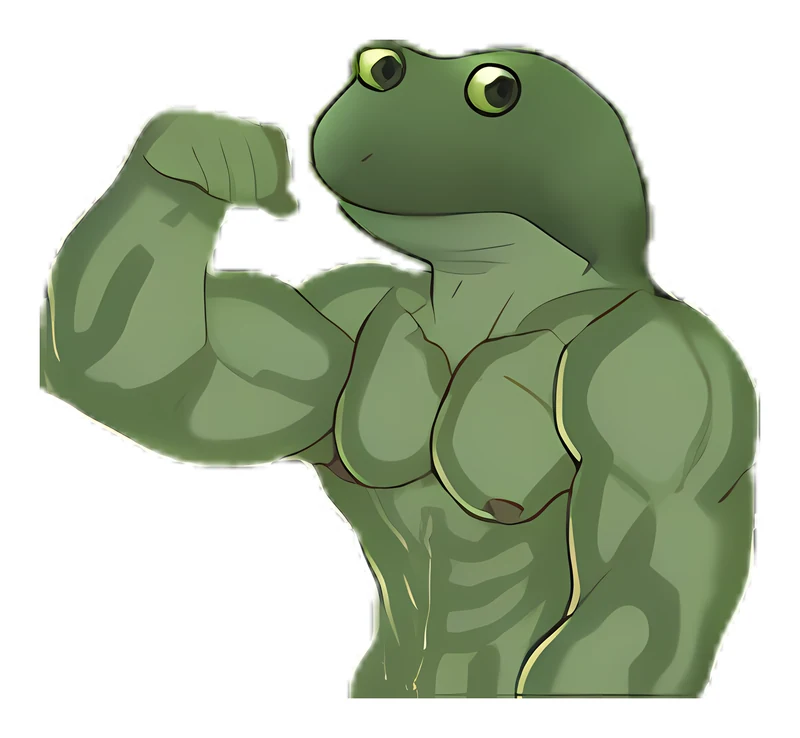 Buff Bufo sticker