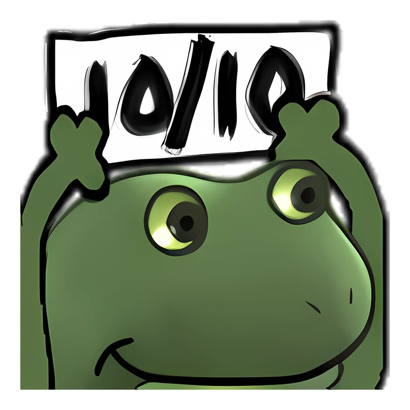 Bufo 10 sticker