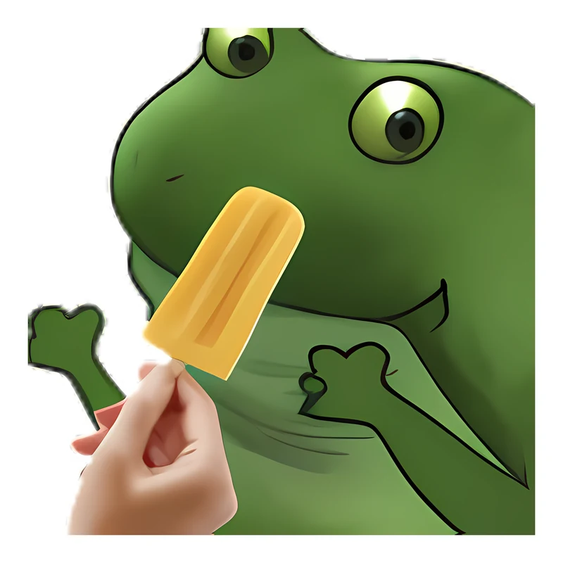 Bufo Accepts A Popsicle sticker