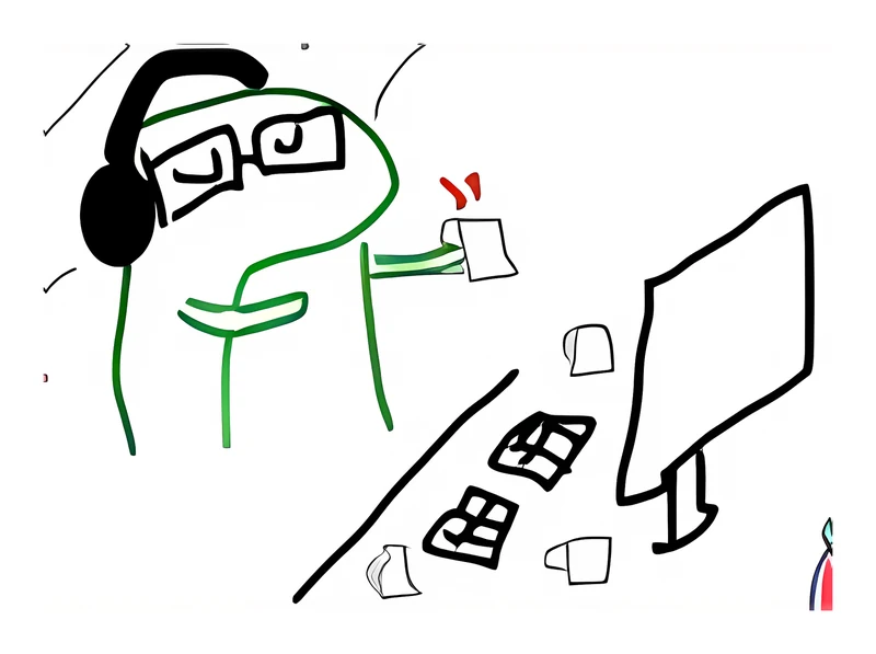 Bufo Achieving Coding Flow sticker