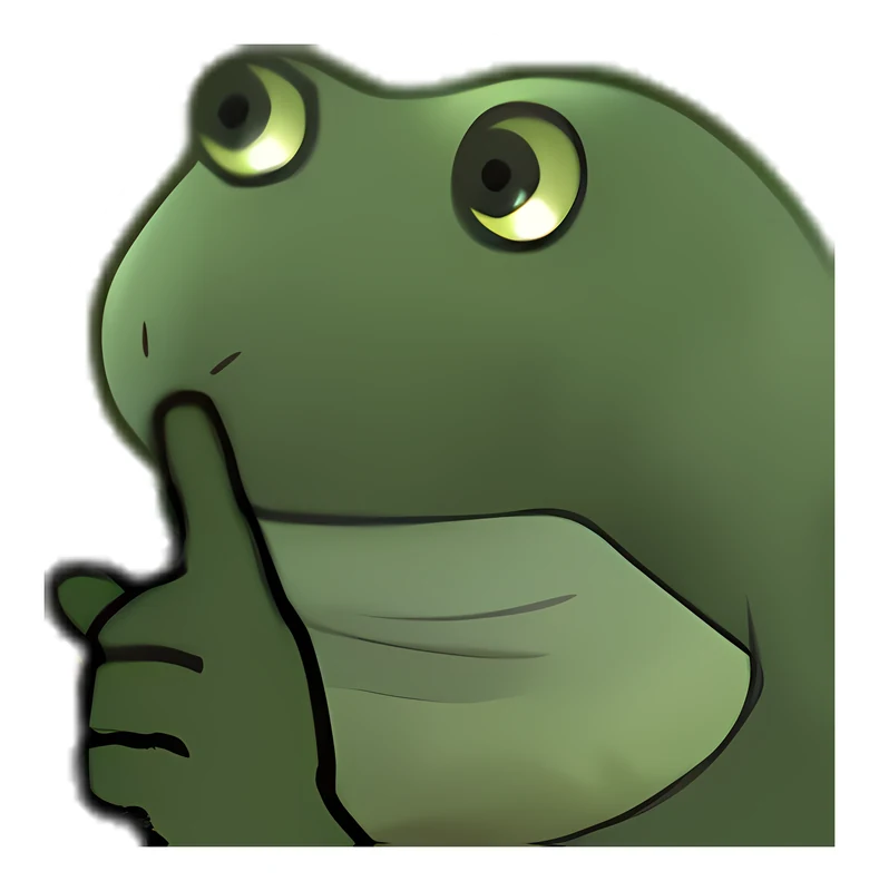 Bufo Actually sticker