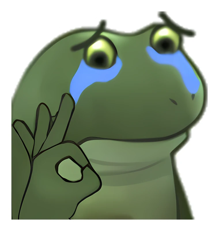 Bufo All Good sticker