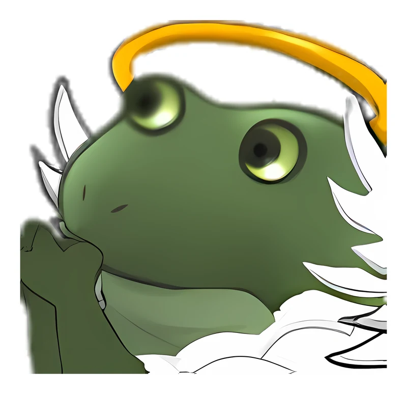 Bufo Angel sticker